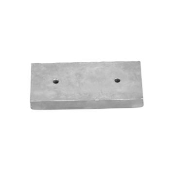 Immagine di 00238 Bolt-on anode for Hull 210x100x32 H.C. 110 in zinco