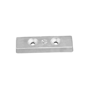 Immagine di 00239 bolt-on anode for hull 190x54x24 h.c.76 in zinco