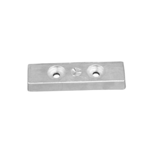 Immagine di 00239 Bolt-on anode for Hull 190x54x24 H.C.76 in zinco