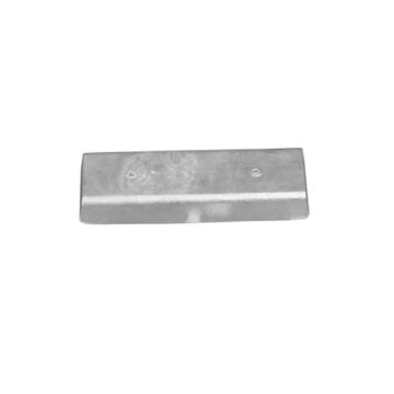 Immagine di 00261 Bolt-on anode for Hull 490x48x20 without holes in zinco