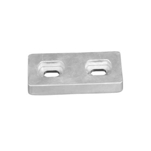 Immagine di 00267 Bolt-on anode for Hull 151x69x25 H.C.75 in zinco