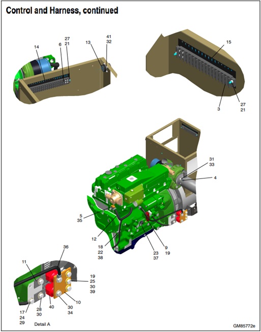 40EFOZDJ-GM85772e-Control-and-Harness,-continued