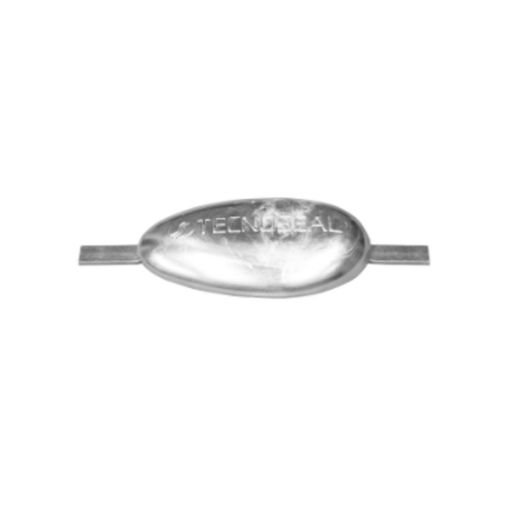 Immagine di 00353AL tear drop weld-on anode 2kg in alluminio