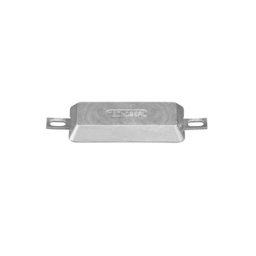 Immagine di 00389-1 Scandinavian type bolt-on anode 3,5kg in zinco