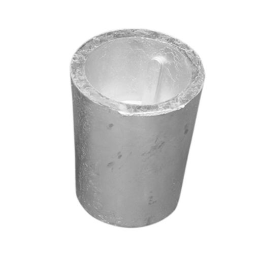 Immagine di 00404EAL Radice exagonal prop nut (anode only) shaft Ø 45mm in alluminio