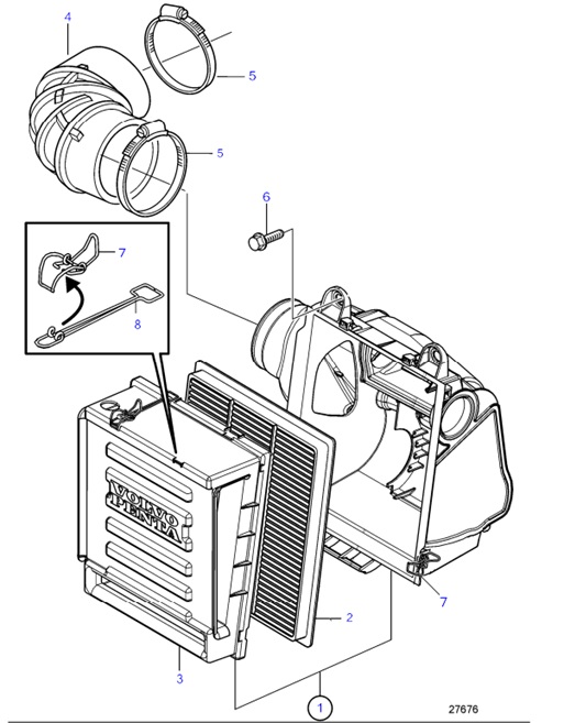 D4-180I-F-54162171-Air-Filter-D4-180I-F,-D4-225I-F,-D4-260D-F,-D4-260I-F,-D4-300I-F