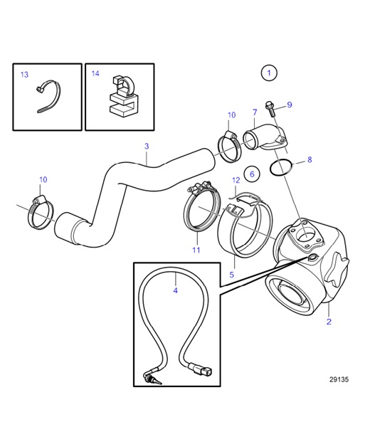 D4-260D-F-54162126-Exhaust-Pipe-Kit-for-IPS-D4-260D-F,-D4-300D-F