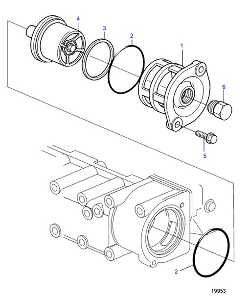 D4-180I-F-54169721-Thermostat-Housing-D4-180I-F,-D4-225A-F,-D4-225I-F,-D4-260A-F,-D4-260D-F,-D4-260I-F,-D4-300A-F,-D4-300D-F,-D4-300I-F