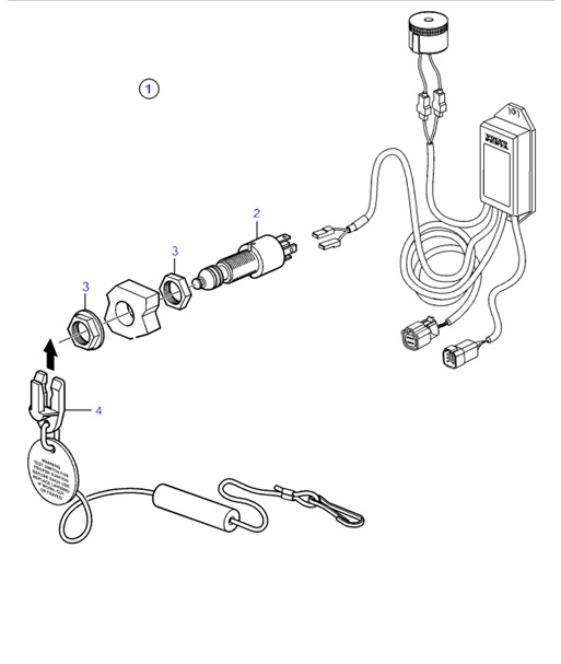 D4-180I-F-54161204-Safety-Lanyard-D4-180I-F,-D4-225A-F,-D4-225I-F,-D4-260A-F,-D4-260D-F,-D4-260I-F,-D4-300A-F,-D4-300D-F,-D4-300I-F