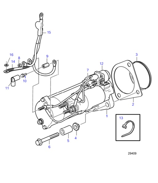 D4-180I-F-54162191-Starter-Motor-D4-180I-F,-D4-225A-F,-D4-225I-F,-D4-260A-F,-D4-260D-F,-D4-260I-F,-D4-300A-F,-D4-300D-F,-D4-300I-F