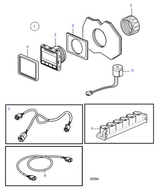 D4-180I-F-54164580-2.5''-Generic-Button-Panel-EVC-E2-D4-180I-F,-D4-225A-F,-D4-225I-F,-D4-260A-F,-D4-260D-F,-D4-260I-F,-D4-300A-F,-D4-300D-F,-D4-300I-F