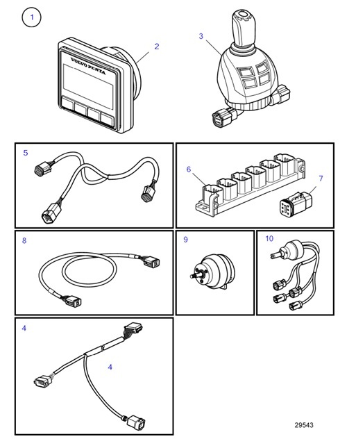 D4-300A-F-54165749-Secondary-Station,-Twin-Installation-Electronic-Steering-Inboard,-IPS-and-AQ,-EVC-E4-D4-180I-F,-D4-225A-F,-D4-225I-F,-D4-260A-F,-D4-260D-F,-D4-260I-F,-D4-300A-F,-D4-300D-F,-D4-300I-F