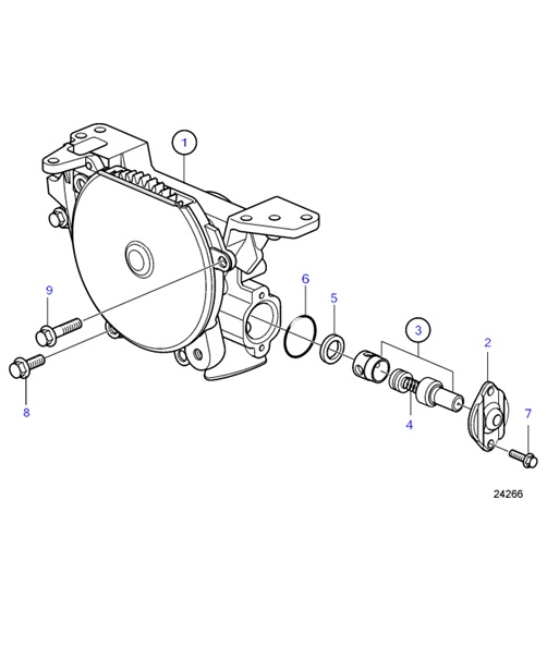 D4-300I-F-54169554-Oil-Pump,-Components-D4-180I-F,-D4-225A-F,-D4-225I-F,-D4-260A-F,-D4-260D-F,-D4-260I-F,-D4-300A-F,-D4-300D-F,-D4-300I-F