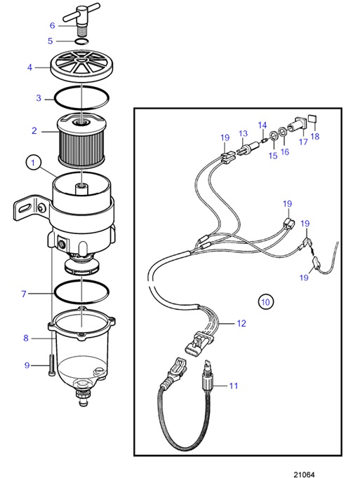 D4-300I-F-54170579-Fuel-Filter-and-Water-Separator-D4-180I-F,-D4-225A-F,-D4-225I-F,-D4-260A-F,-D4-260D-F,-D4-260I-F,-D4-300A-F,-D4-300D-F,-D4-300I-F