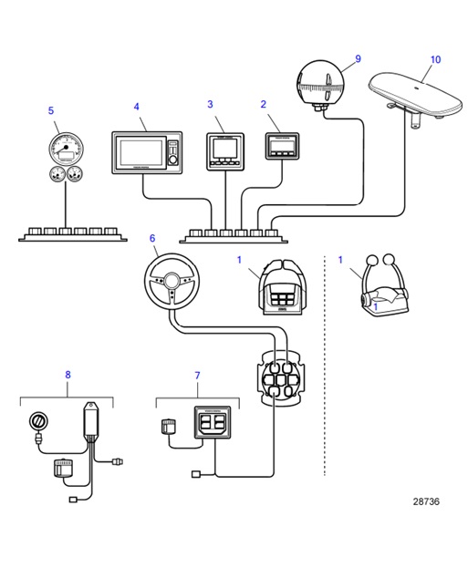 D4-180I-F-54164521-Flybridge/Secondary-Station-for-IPS,-EVC-E2-D4-180I-F,-D4-225A-F,-D4-225I-F,-D4-260A-F,-D4-260D-F,-D4-260I-F,-D4-300A-F,-D4-300D-F,-D4-300I-F