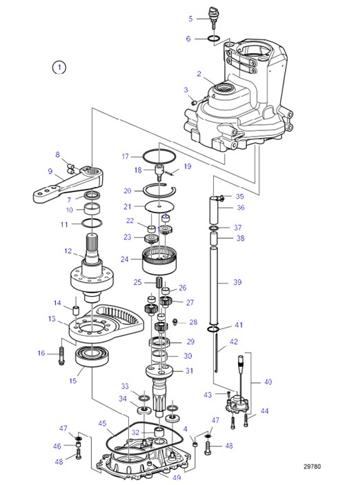 D4-180I-F-54165759-Electrical-Inboard-Steering,-Steering-Gear-EVC-E4-D4-180I-F,-D4-225A-F,-D4-225I-F,-D4-260A-F,-D4-260D-F,-D4-260I-F,-D4-300A-F,-D4-300D-F,-D4-300I-F