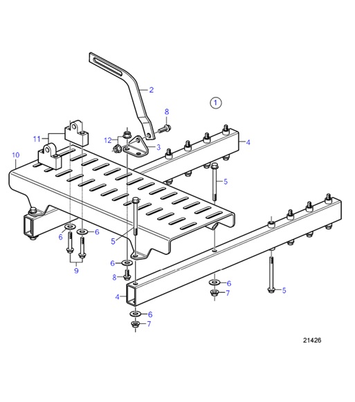 D4-180I-F-54170141-Universal-Bracket-D4-180I-F,-D4-225A-F,-D4-225I-F,-D4-260A-F,-D4-260D-F,-D4-260I-F,-D4-300A-F,-D4-300D-F,-D4-300I-F