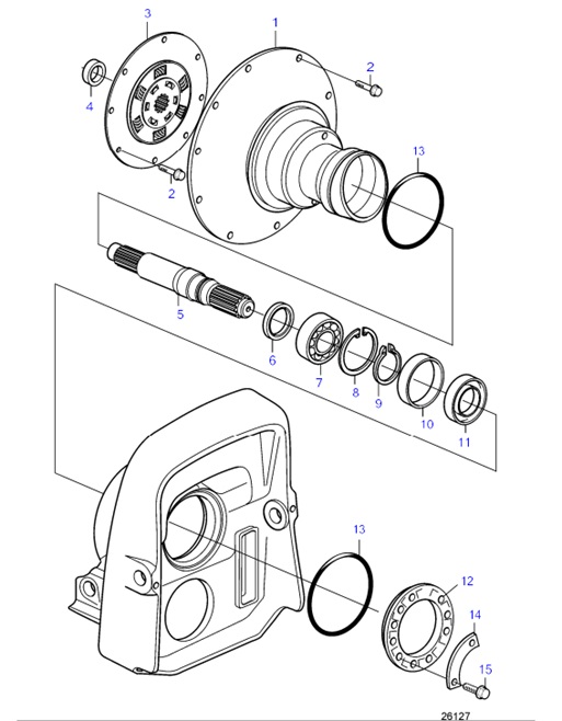 D4-225A-F-54170441-Flywheel-Housing-and-Primary-Shaft-D4-225A-F,-D4-260A-F,-D4-300A-F