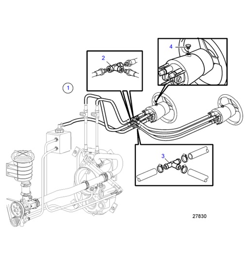 D4-225A-F-54163482-Steering-System.-Second-Helm-Station-Connection-D4-225A-F,-D4-300A-F