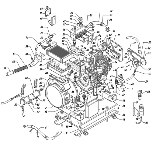 IS14.5TNV-IS14.5T-MA-MOTORE-ALTERNATORE