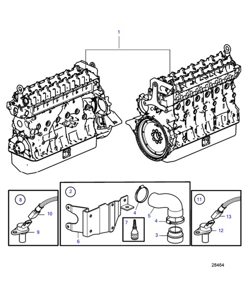 D6-400A-E-54161592-Long-Block,-Exchange-D6-400A-E