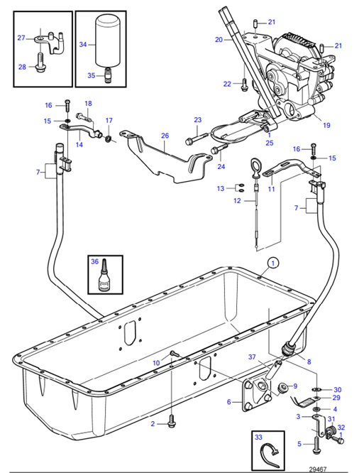 D6-280A-A-54158296-Lubricating-System.-SN2006013234-2006019060-D6-280A-A,-D6-280A-B,-D6-310A-A,-D6-310A-B,-D6-350A-A,-D6-370A-B