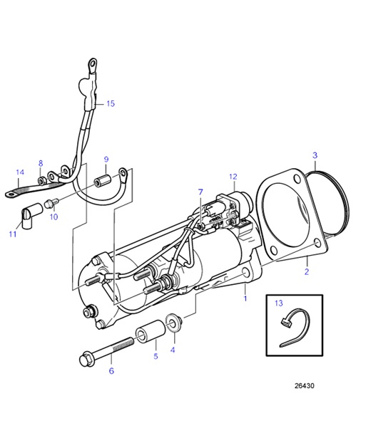 D6-280A-A-54170061-Starter-Motor