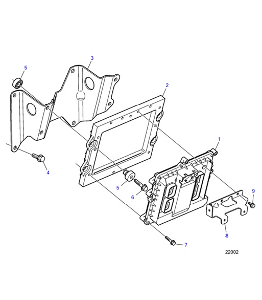 D6-280A-A-54171005-Control-Unit,-ECU