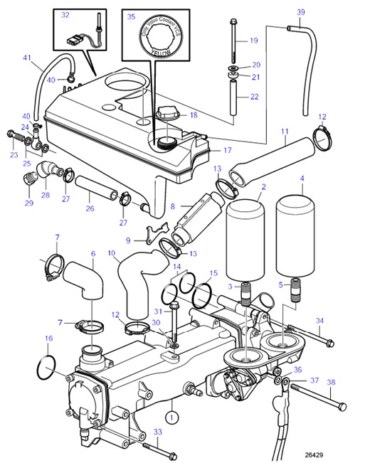 D6-280A-A-54170861-Heat-Exchanger-and-Expansion-Tank.-SN2006005001