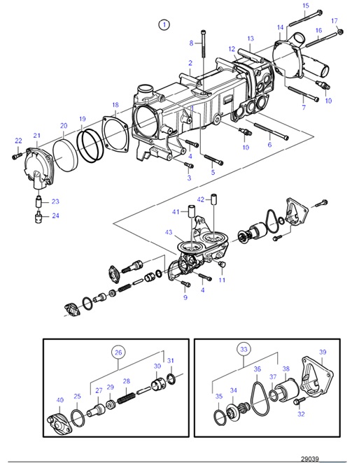 D6-280A-D-54163931-Heat-Exchanger,-Components