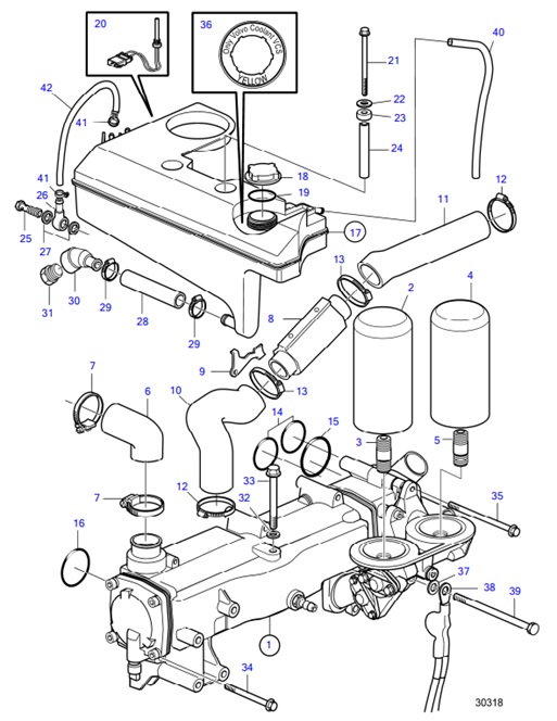 D6-300A-F-54162246-Heat-Exchanger-and-Expansion-Tank-D6-300A-F,-D6-330A-F,-D6-370A-F