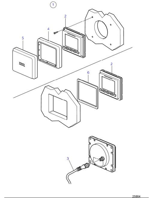 D6-280A-A-54161819-4''-Color-Display,-EVC-D/E