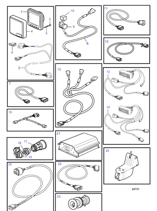 D6-280A-A-54170042-Control-Unit-and-Cables,-EVC-A