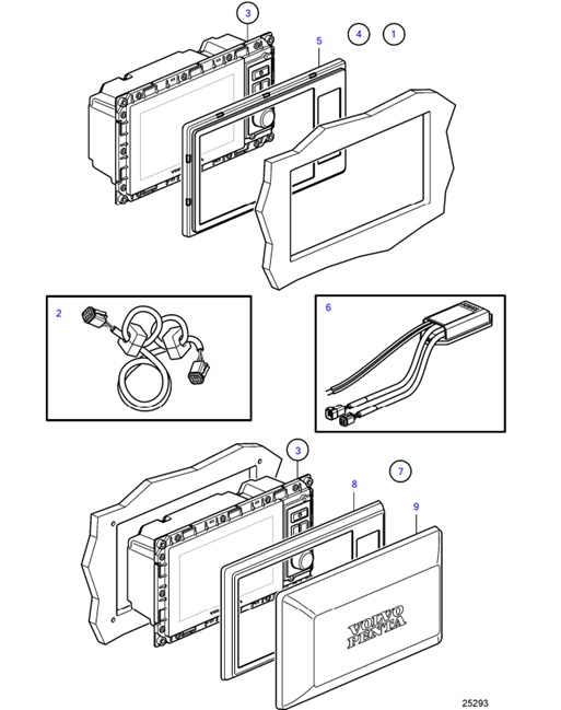 D6-280A-B-54160912-7''-Color-Display,-EVC-D