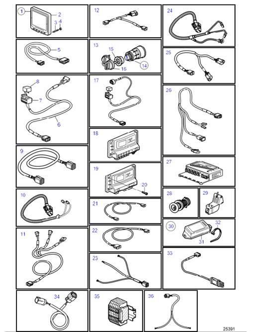 D6-280A-B-54160906-Control-Unit-and-Cables,-EVC-C2