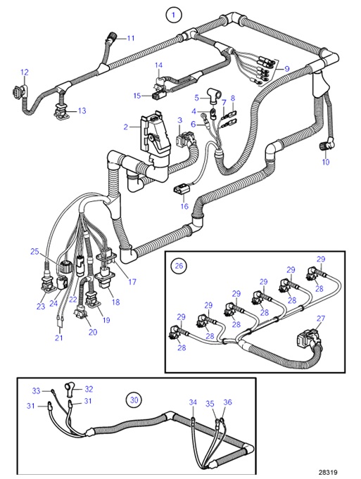 D6-350A-A-54170698-Electrical-System,-SN-2006022154-D6-350A-A,-D6-350A-B,-D6-370A-B