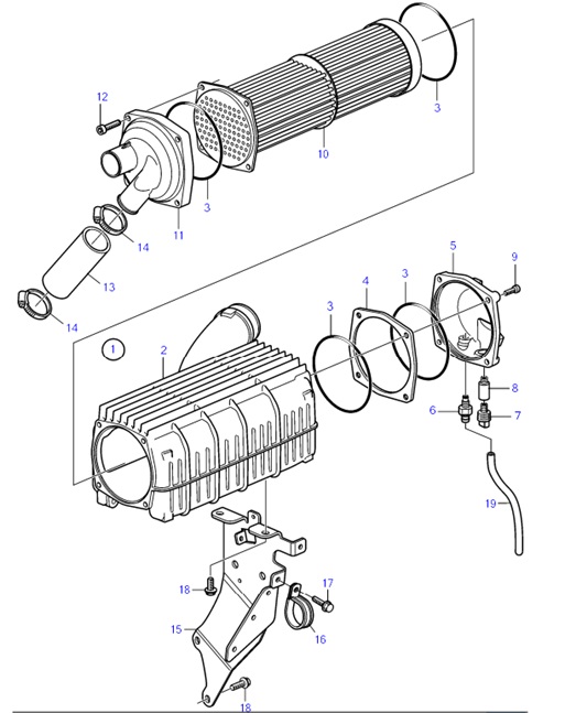 D6-400A-E-54171931-Charge-Air-Cooler-SN-A501445