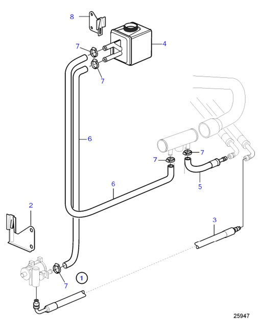 D6-280A-D-54161885-Power-Steering-Pump-Kit,-SN2004033424