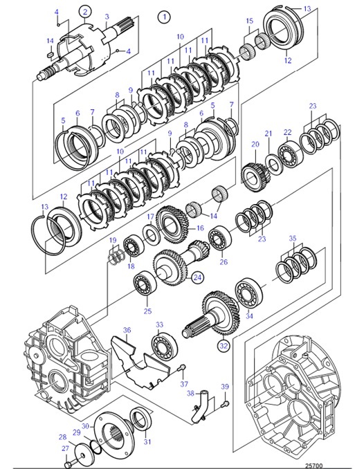 HS63AE-A-54161675-Reverse-Gear-Components:-Ratio-2.52:1