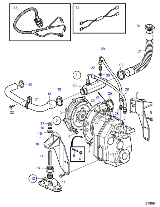 HS63IVE-54160437-Connecting-Kit-Reverse-Gear-HS63IVE