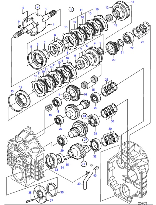 HS63IV-54161677-Reverse-Gear-HS63IV-A,-Components:-Ratio-1.56:1