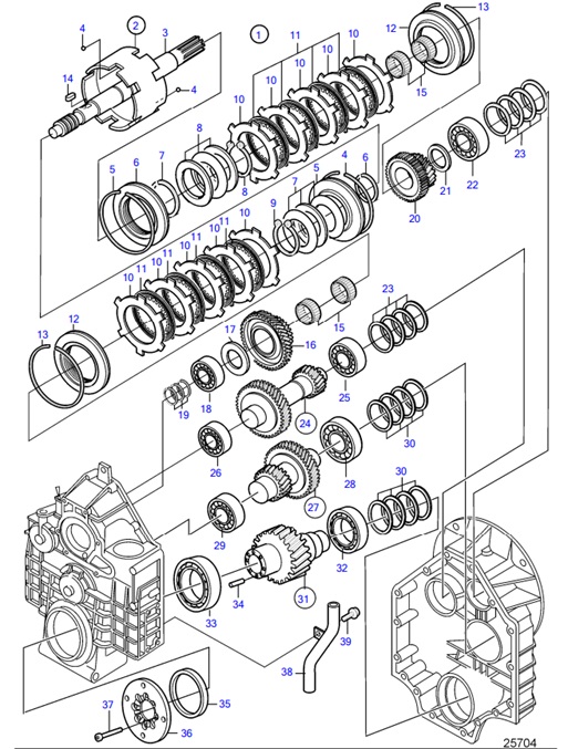 HS63IVE-D-54161684-Reverse-Gear-HS63IVE-A,-HS63IVE-D,-Components:-Ratio-2.48:1