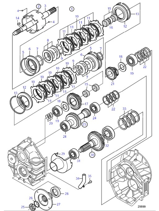 HS45A-B-54161637-Reverse-Gear--Components:-Ratio-1.51:1