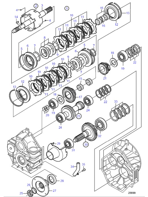 HS45A-B-54161638-Reverse-Gear-Components:-Ratio-2.03:1