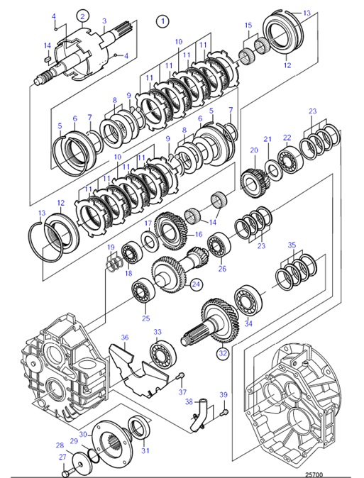 HS68A-A-54165905-Reverse-Gear,-Components:-Ratio-2.04:1