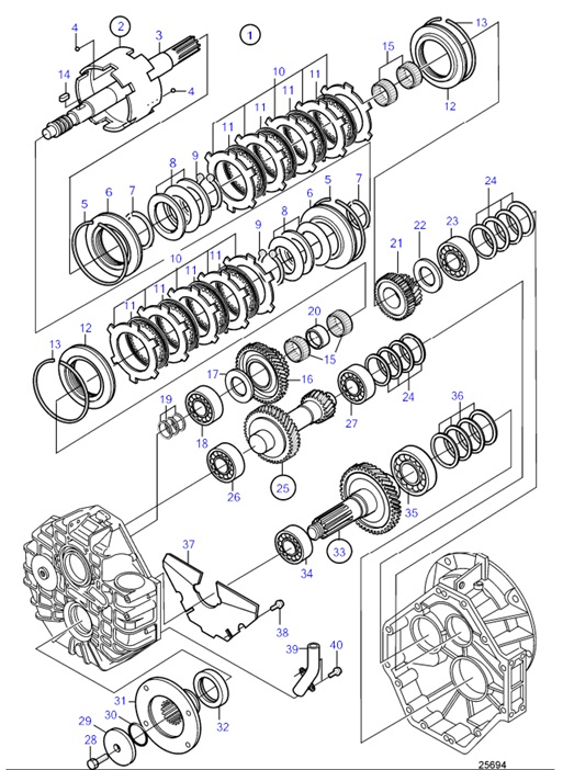 HS68A-A-54165906-Reverse-Gear,-Components:-Ratio-2.52:1