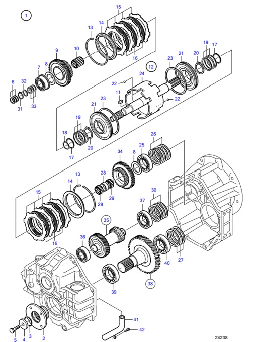 HS80AE-54161693-Reverse-Gear,-Components:-Ratio-1.57:1
