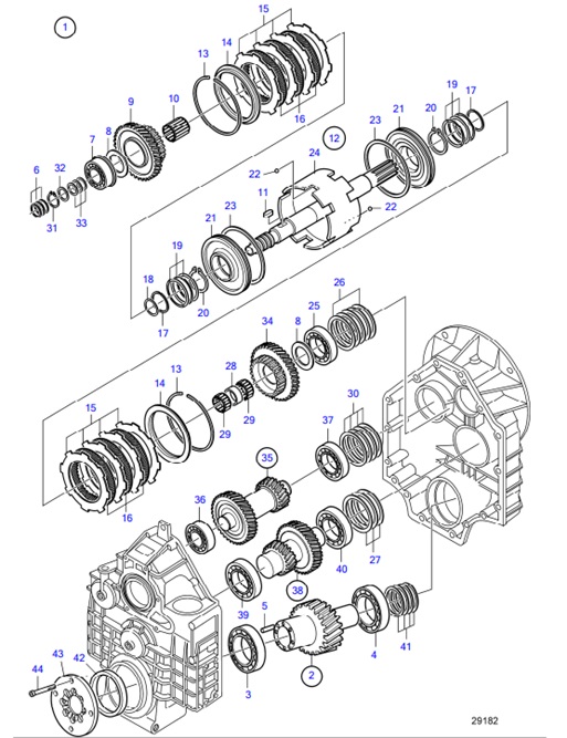 HS85IVE-54164914-Reverse-Gear,-Components:-Ratio-1.64:1