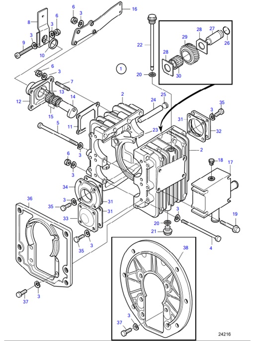 MS15A-A-54166434-Reverse-Gear-MS15A:-RATIO-2.63:1