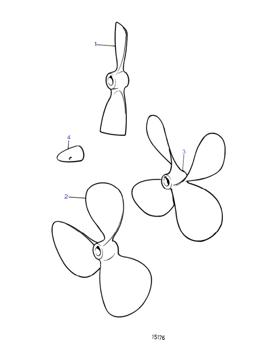 130S-C-54164020-Bronze-Propeller-and-Zinc-Anode,-Acc.-to-ISO-Std